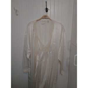 Victorias secret beaded night gown with matching robe